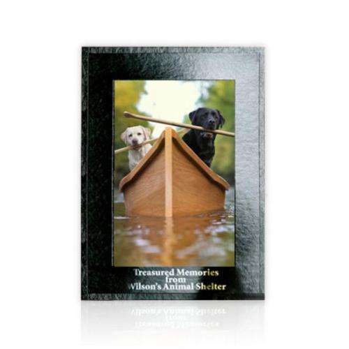 Corporate Gifts - Desk Accessories - Picture Frames - Grove Chipboard  - Black on Black