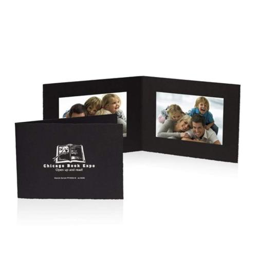 Corporate Gifts - Desk Accessories - Picture Frames - Perkins Double Folder - Black