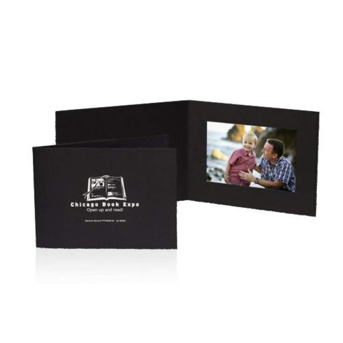 Corporate Gifts - Desk Accessories - Picture Frames - Roxbury Single Folder - Black