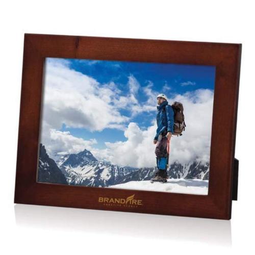Corporate Gifts - Desk Accessories - Picture Frames - Linear - Brown