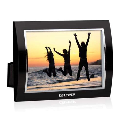 Corporate Gifts - Desk Accessories - Picture Frames - City Lights - Black/Silver