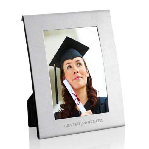 Corporate Gifts - Desk Accessories - Picture Frames - Bremmer Frame - Silver