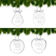 Employee Gifts - Optical Ornaments - Deep Etch