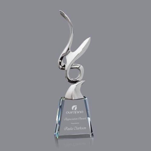 Awards and Trophies - Tatiana Silver Crystal Award