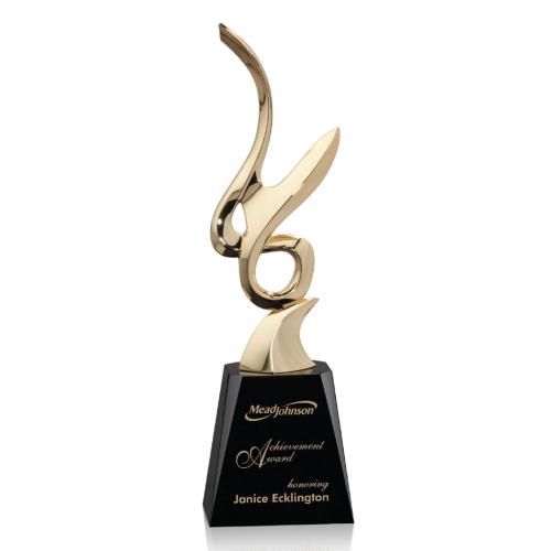 Awards and Trophies - Tatiana Gold Crystal Award
