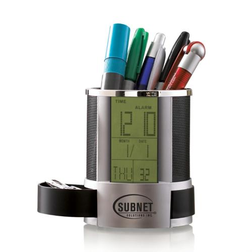 Promotional Productions - Writing Instruments - Pencile Holders - Modern Digital Desk Caddy