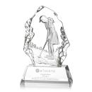 Nomad Female Golfer Crystal Award