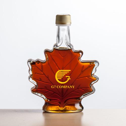 Corporate Gifts - Maple Syrup - Maple Syrup - Maple Leaf - Imprinted