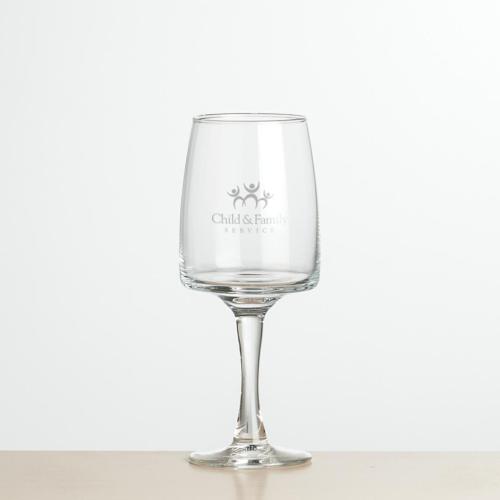 Corporate Gifts - Barware - Wine Glasses - Cherwell Wine - Imprinted 