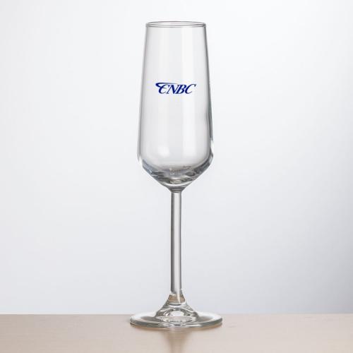 Corporate Gifts - Barware - Champagne Flutes - Aerowood Flute - Imprinted