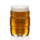 Barrel Beer Glass - Imprinted 16oz