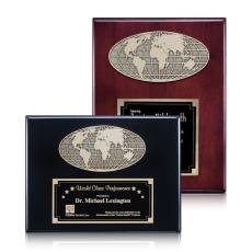 Employee Gifts - World Plaque