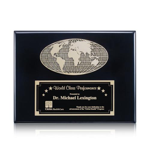 Awards and Trophies - Plaque Awards - World Plaque