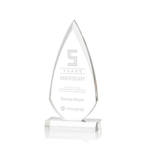 Awards and Trophies - Vanderbilt Flame Acrylic Award
