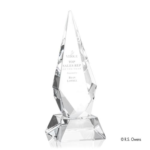 Awards and Trophies - Vector Diamond Crystal Award