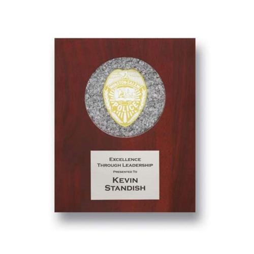 Awards and Trophies - Plaque Awards - Mica Plaque - Round