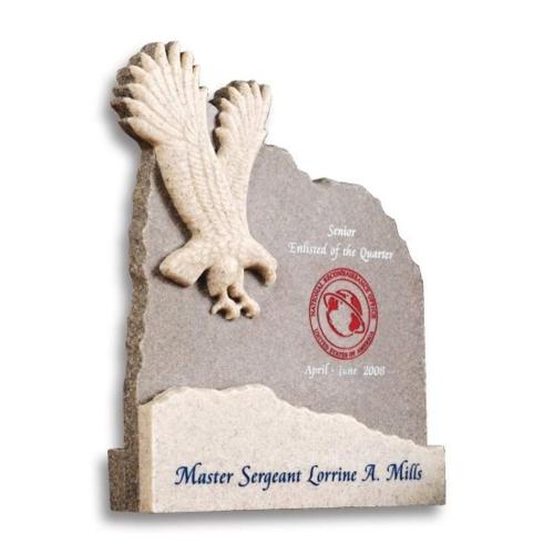 Awards and Trophies - Soaring Eagle Animals Stone Award