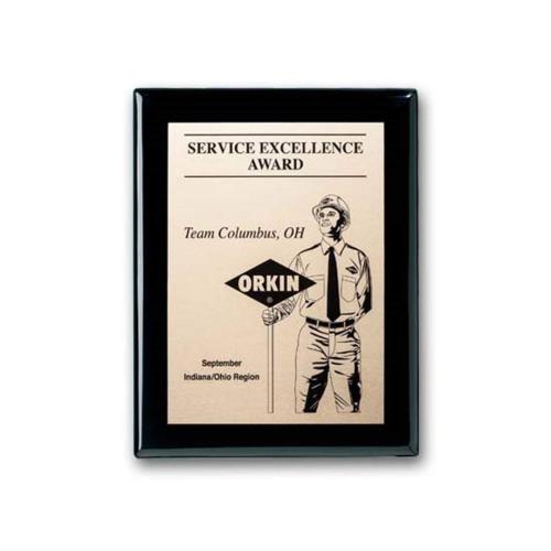 Awards and Trophies - Plaque Awards - Etch/Oxidized Plaq - Ebony