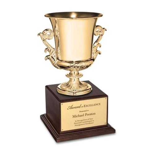 Awards and Trophies - Award Cup - 24K Gold