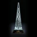 Quinery Tower Pyramid Crystal Award