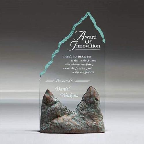 Awards and Trophies - Pyrenees Peaks Acrylic Award