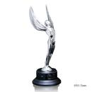 Winged Achievement Metal on Ebony Award