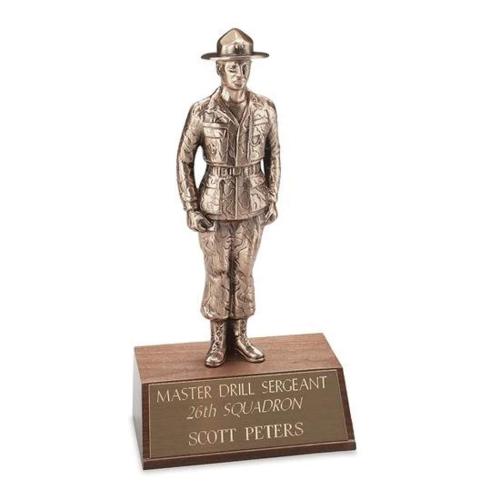 Awards and Trophies - Drill Sargeant Metal Award