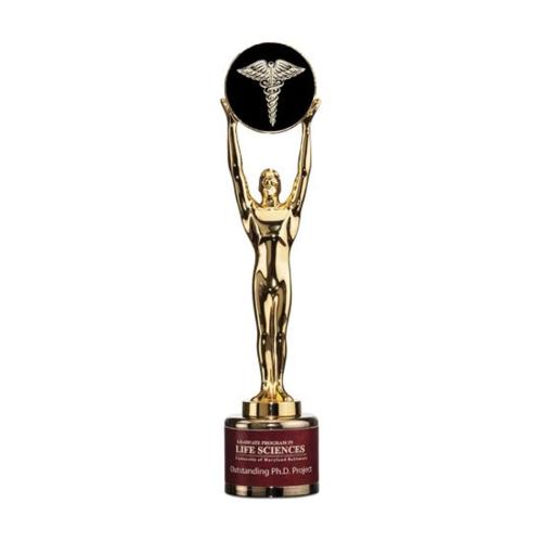 Awards and Trophies - Romanoff Champion Circle Metal Award