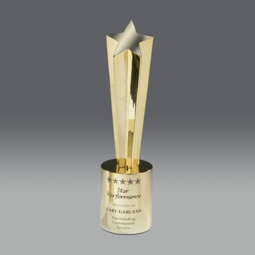 Awards and Trophies - Shooting Star Metal Award