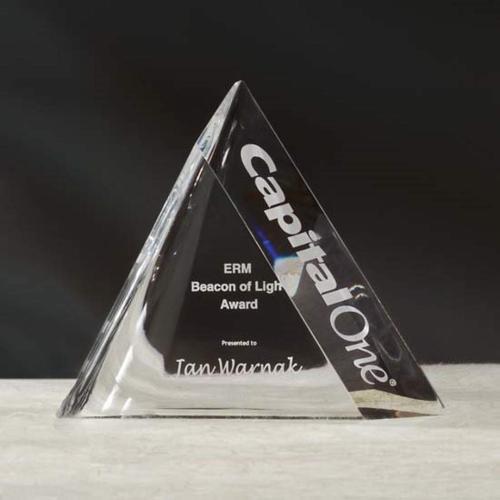 Awards and Trophies - Triad Pyramid Acrylic Award