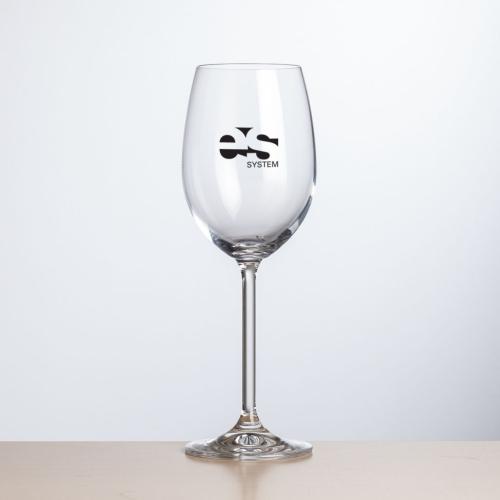 Corporate Gifts - Barware - Wine Glasses - Woodbridge Wine - Imprinted 