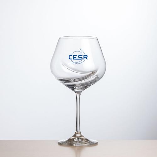 Corporate Gifts - Barware - Wine Glasses - Bartolo Wine - Imprinted 