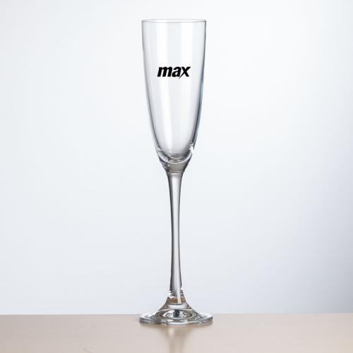 Corporate Gifts - Barware - Champagne Flutes - Evenson Flute - Imprinted