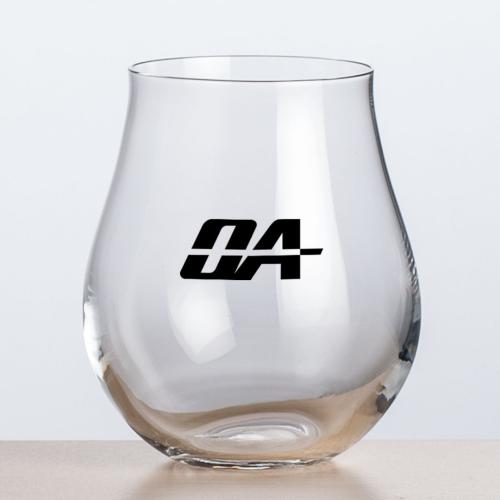 Corporate Gifts - Barware - Wine Glasses - Avondale Stemless Wine - Imprinted
