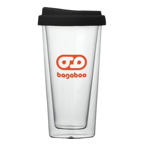 Promotional Productions - Drinkware - Coffee Mugs - Borosilicate™ Doppio Tumbler - 13oz