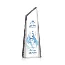 Akron Tower Full Color Peaks Crystal Award