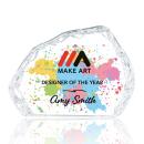 Aspen Iceberg Full Color Crystal Award