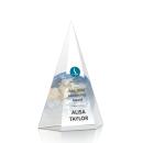 Baum Peak Full Color Pyramid Crystal Award