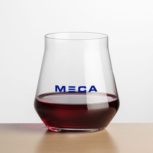 Corporate Gifts - Barware - Wine Glasses - Bretton Stemless Wine - Imprinted