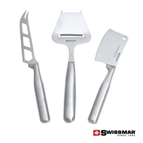 Promotional Productions - Housewares - Cheese Knives - Swissmar® Cheese Knife Set - 3pc