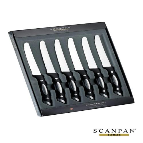 Promotional Productions - Housewares - Kitchen Knives - Scanpan® Steak Knife Set - 6pc