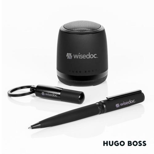 Promotional Productions - Writing Instruments - Pen Sets - Hugo Boss Gear Matrix 3pc Gift Set 