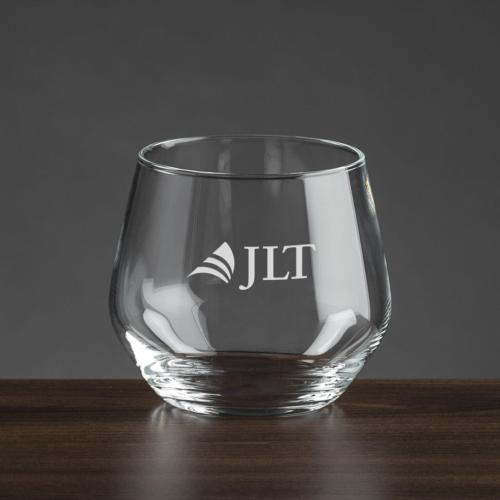 Corporate Gifts - Barware - Whiskey Tasters - Kirkcaldy 11.75 oz Whiskey Taster - Deep Etch