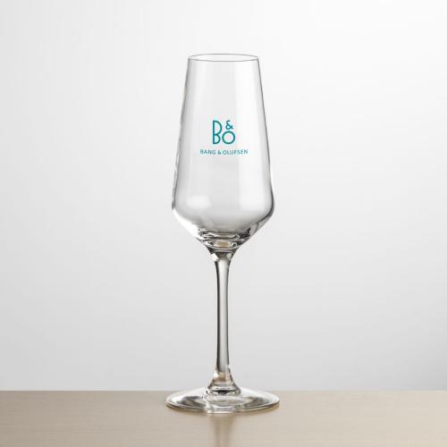 Corporate Gifts - Barware - Champagne Flutes - Mandelay Flute - Imprinted