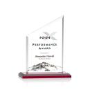 Conacher Full Color Red Peaks Crystal Award