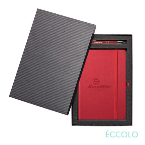 Promotional Productions - Journals & Notebooks - Gift Sets - Eccolo® Cool Journal/Clicker Pen Gift Set - (M)