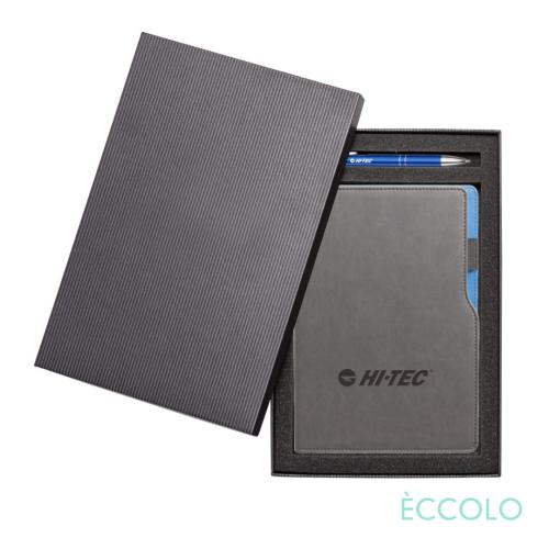 Promotional Productions - Journals & Notebooks - Gift Sets - Eccolo® Mambo Journal/Clicker Pen Gift Set - (M)