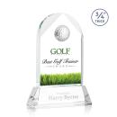 Blake Golf on Newhaven Full Color Starfire Globe Crystal Award