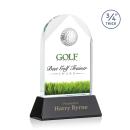 Blake Golf on Newhaven Full Color Black Globe Crystal Award