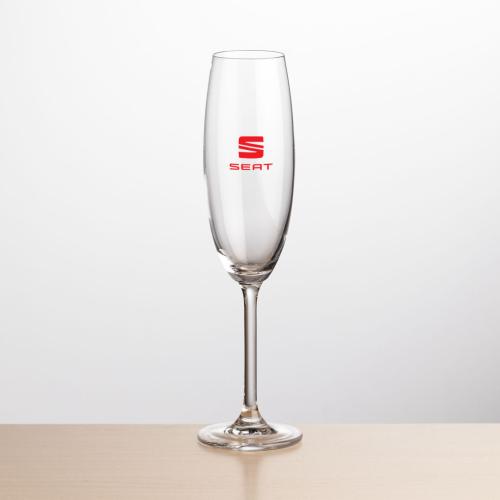 Corporate Gifts - Barware - Champagne Flutes - Blyth Flute - Imprinted